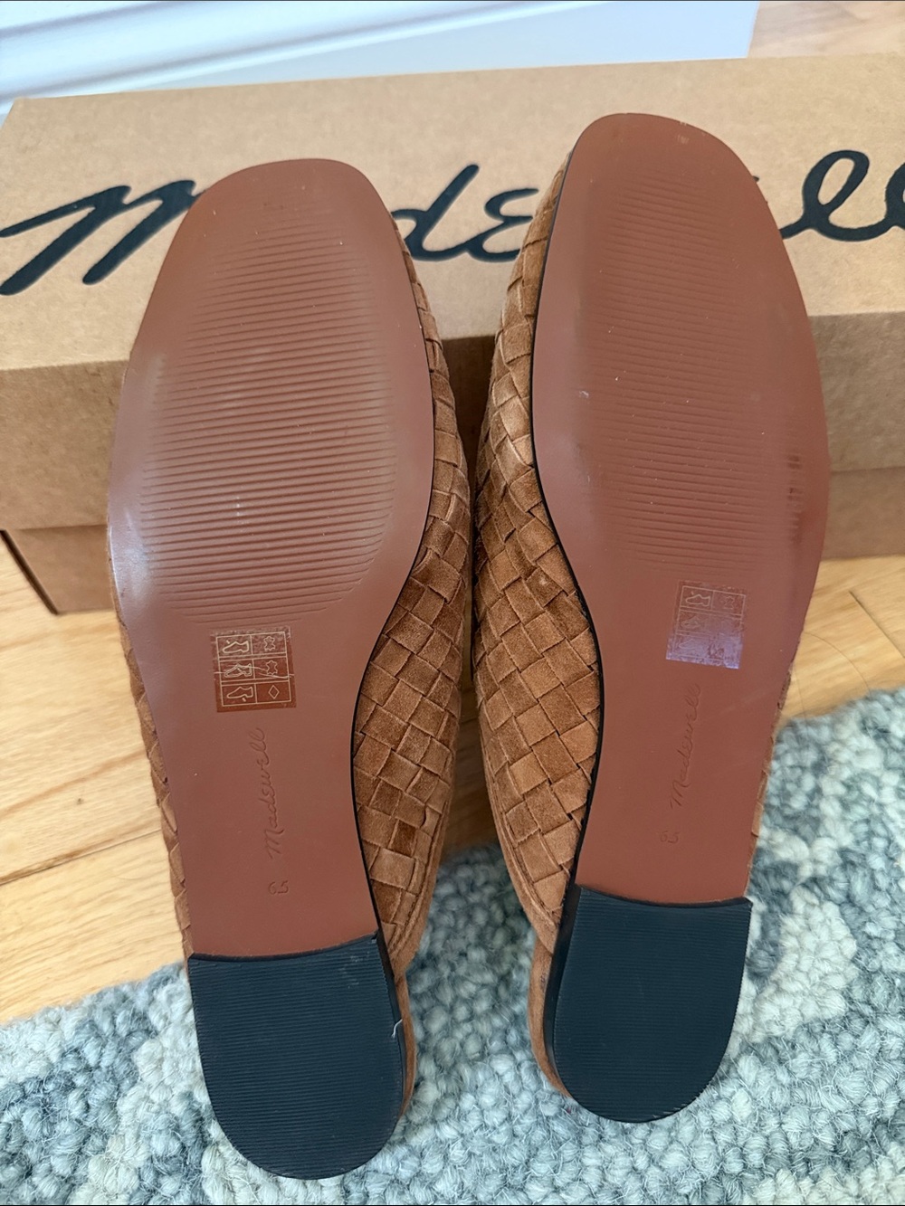 Madewell Suede Mary Jane Mule - Picture 3 of 4